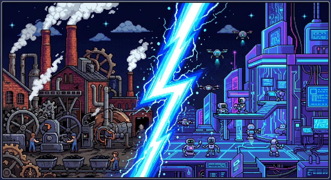 Steam factory transforming into AI factory